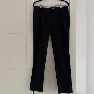 Brooks Brothers Cotton Black Pants Size 8. EUC